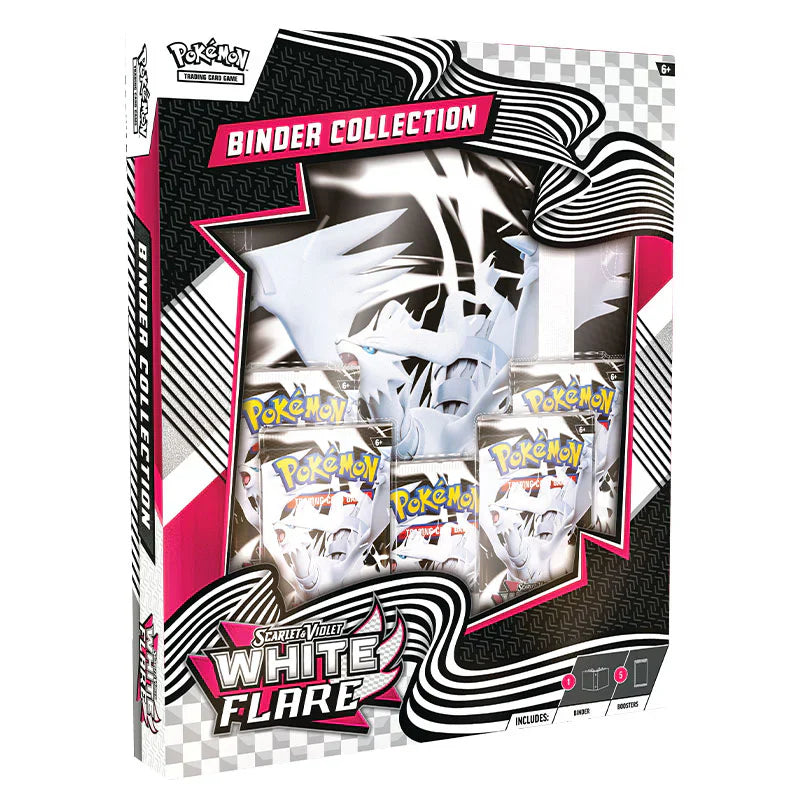 Pokemon Scarlet & Violet White Flare Binder Collection