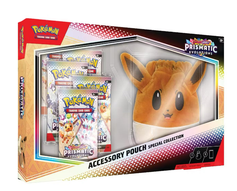 Pokemon Scarlet & Violet Prismatic Evolution Accessory Pouch Special Collection