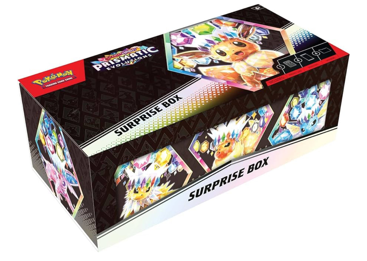 Pokemon TCG: Scarlet & Violet Prismatic Evolutions Surprise Box