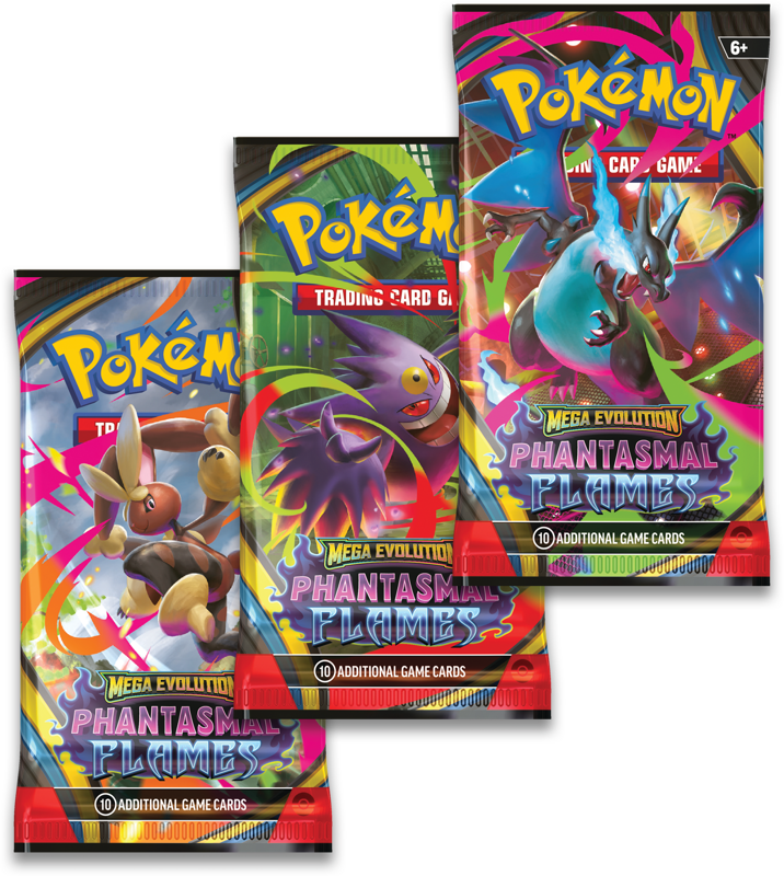 Pokemon Mega Evolution Phantasmal Flames 3 Pack Blister Sneasel