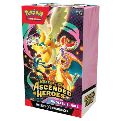 Pokemon Mega Evolution Ascended Heroes Booster Bundle (PK6)