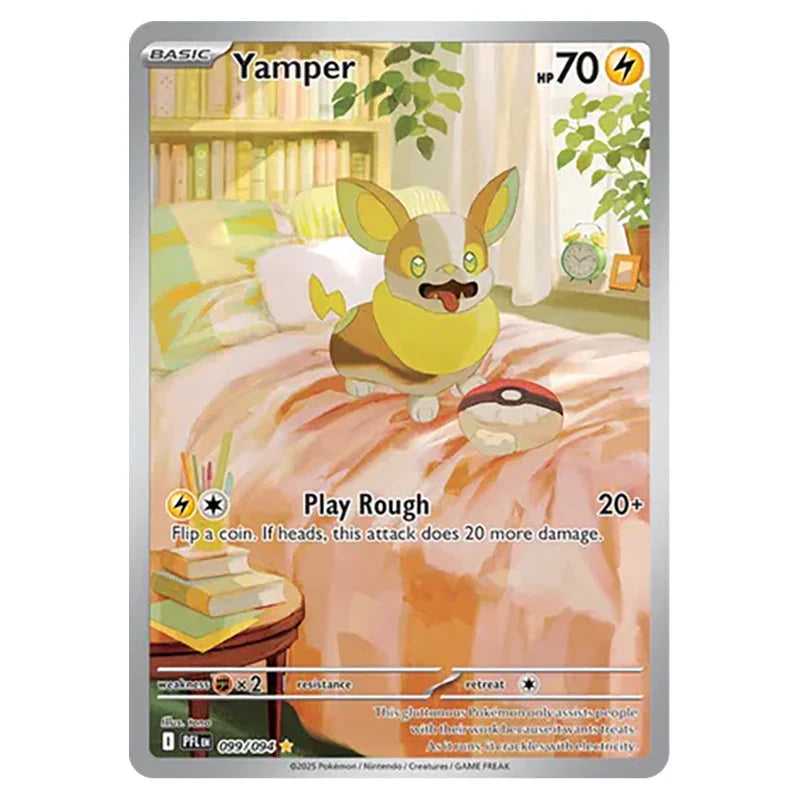 Pokemon Mega Evolution Phantasmal Flames Yamper - 099/094
