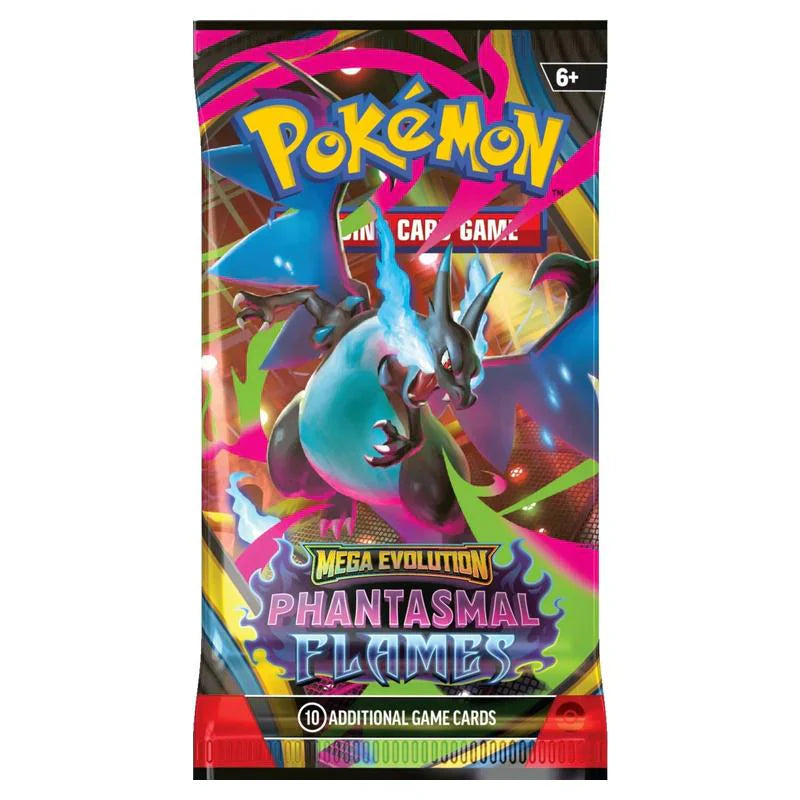 Pokémon Mega Evolution Phantasmal Flames Single Pack